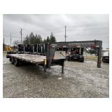 2003 24' Titan Gooseneck Trailer