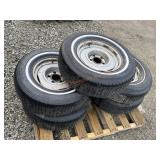 5- 5L 5 on 5 15' Wheels w/ Tires
