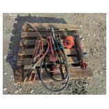 Assorted Hyd Rams & Hyd Pump