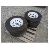4- 205/75R14 Trailer Tires