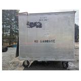 Airplane/Aluminum Storage Box on Wheels