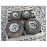 Front & Rear Riding Mower Wheels & Tires