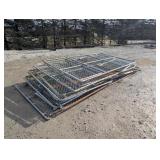 Chain Link Fence Panels & Gates - Various Lengths