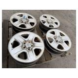 4- Steel Toyota Rims