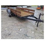 1993 HM Utility Trailer