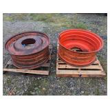 2- 38' 2-75 Tractor Wheels