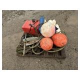 Boat Tank, Anchor, Buoys