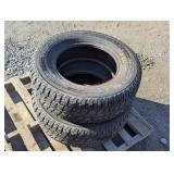 2- 235/70R16 Studded Tires