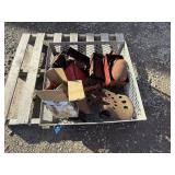 Assorted Tractor Parts & Sickle Sharpener