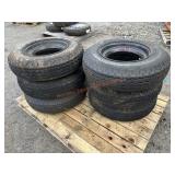 6- 8-14.5LT 14 Ply Mobile Home Tires w/ Rims