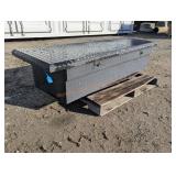 6' Black Diamond Plate Truck Toolbox