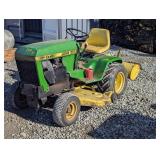 John Deere 317 Mower w/ PTO Tiller - Needs Repairs