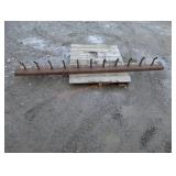 Large Welded Steel Rack w/ Hooks