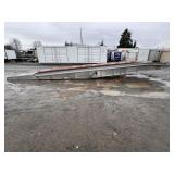 Aluminum Load/Unload Ramp w/ Hyd Leveling System