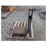 Antique Buffalo Scale Co Industrial Platform Scale