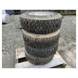 4- 245/75R16 Goodyear Tires w/ Aluminum 5L Wheels