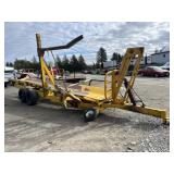 Kiefer Built Hydraulic Round Bale Loader