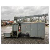 Truck Service Box w/ Crane & Compressor