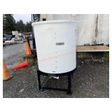 Chem Tainer ~250 Gallon Poly Tank w/ Stand