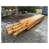 Alaskan Yellow Cedar Rough Sawn ~4'x4'x12'-20'