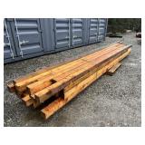 Alaskan Yellow Cedar Rough Sawn ~4'x4'x12'-20'