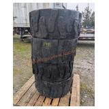 4- 12x 16.5 Evolution Wheels Forklift Wheels