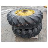 2- Tractor Wheels & 18.4-30 Tires