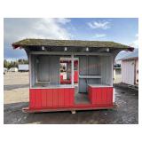 ~5'x10' U Pick Shed on Steel Skids