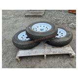 205/75R15 Trailer Tires & Wheels