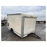 12' Farm Storage Trailer w/ Roll Up Door