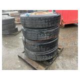 4- BF Goodrich 11R24.5 Tires & Wheels
