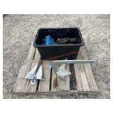 Assorted Boat Parts & Boat Anchors