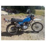 1976 Honda XL 250 Motorcycle