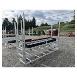 3- Welded Aluminum Rolling Racks