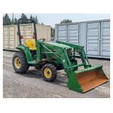 John Deere 4300 HST Tractor w/ John Deere Loader