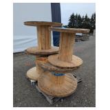 4- Wood Spools