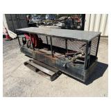 Service Truck Fuel Tank w/ Hose Reel & Nozzle