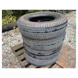 4- 235/80R16 Trailer Tires