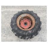 14.9-24 Firestone Tractor Tire w/ 13' 8L Wheel