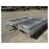 Glass Panels on Rolling Tracks ~3'4'x8'8'