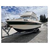 1980 26' Campion Boat w/ EZ Loader Boat Trailer