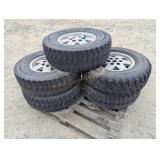 5- 6L GM Wheels w/ 265/75R16 Tires