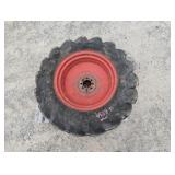 8L Tractor Wheel - Tire Not Recommended For Use