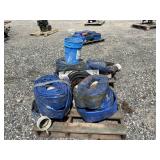 ~350' 4' Lay Flat Hose w/ Flygt Pump