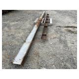2- Metal I Beams ~8'x20'