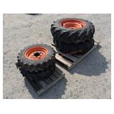 7.2-16 & 11.2-24 Kubota Tires w/ Rims