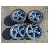 275/40R20 Tires w/ 5L Ford Shelby Rims