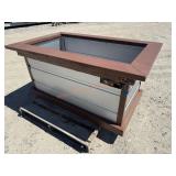 Raised Garden Bed w/ Battery Operated Slug Fence