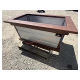Raised Garden Bed w/ Battery Operated Slug Fence