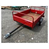 8' Homemade Farm Trailer - NON TITLED
